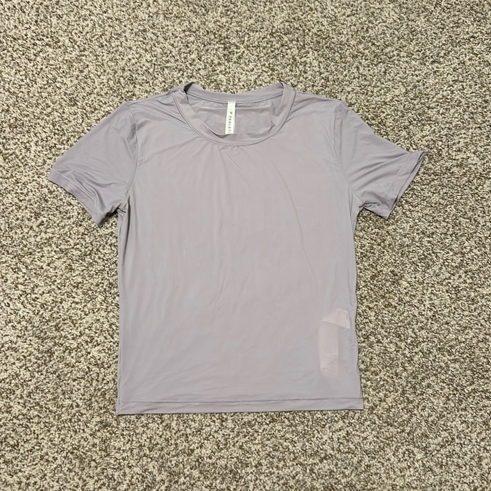 PURPLE ATHLETIC SHIRT